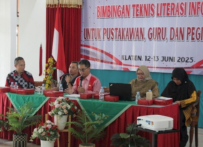 Surakarta Daily | Bimtek Literasi Informasi, Dispersip Klaten Usung Literasi Klaten