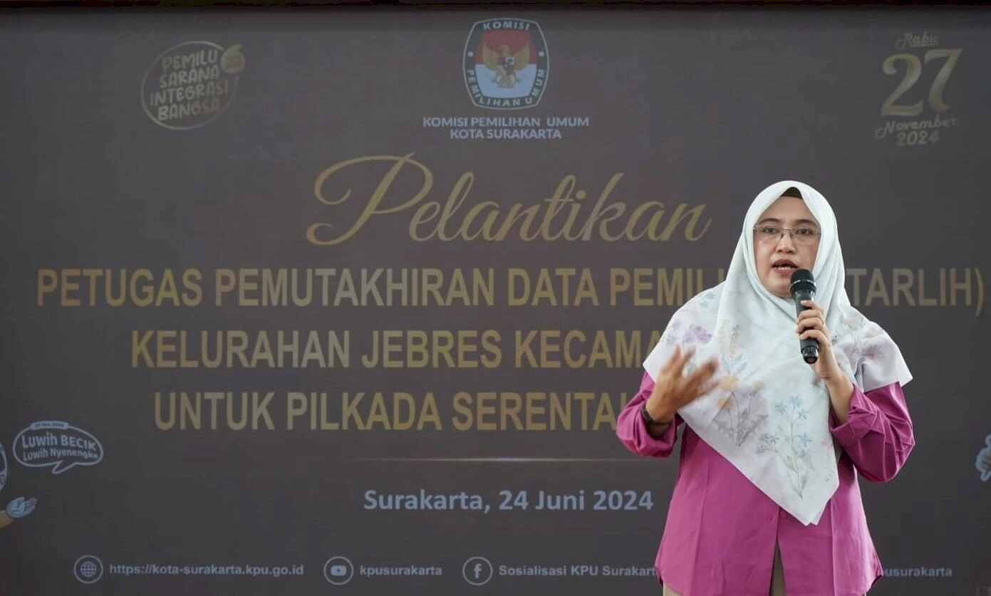 Surakarta Daily | Pelantikan Pantarlih Surakarta, Yuly Yulianingrum: Tak Ada Lagi Kerugian Konstitusional