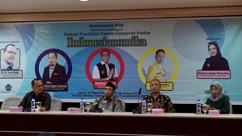 Surakarta Daily | Sambut Debat Capres-Cawapres Kedua, Surakartanesia #002 Hadirkan Tema 'Indonesianomika'